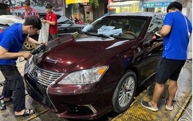 8 bước Đồng sơn Ô tô - Tại Gara AUTO Sài Gòn