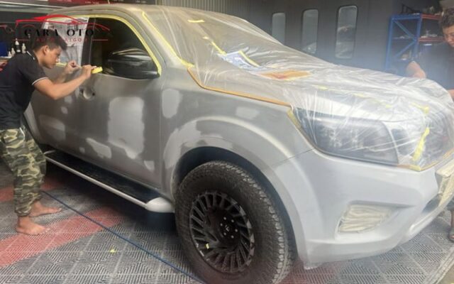 Quy trình Đồng sơn Ô tô chuẩn các bước tại Gara AUTO Sài Gòn