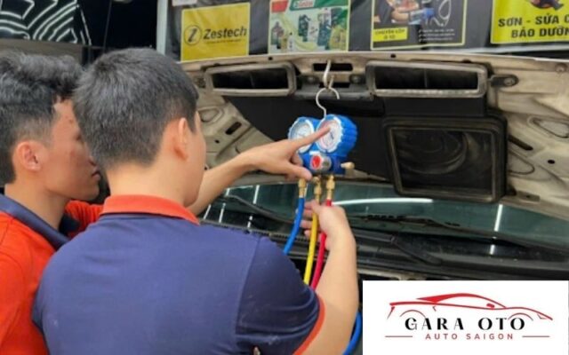 Các dịch vụ sửa điều hòa ô tô tại AUTO Sài Gòn